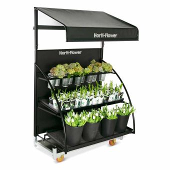 Horti-Flower Armoire de présentation Chariot de vente
