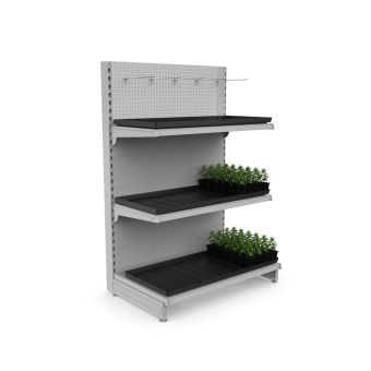 présentation des plantes dans l'étalage du magasin