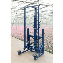 Retrait facile des plaques d'un chariot