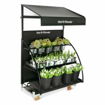 Horti-Flower Armoire de présentation Chariot de vente